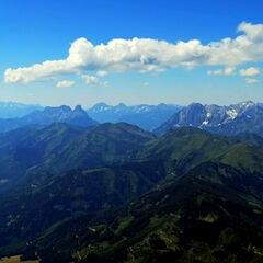 Flugwegposition um 13:55:20: Aufgenommen in der Nähe von Gemeinde Kalwang, 8775, Österreich in 2386 Meter